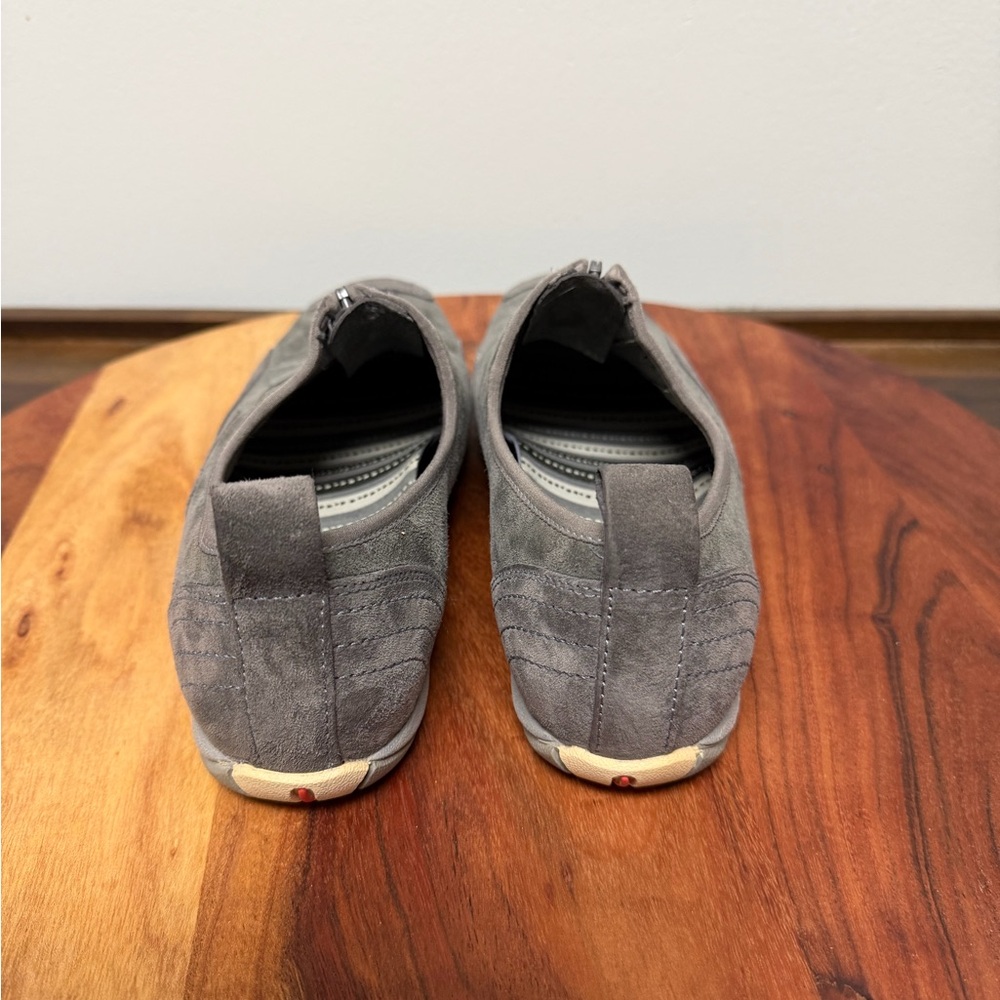 Merrell Barrado Gray Leather Walking Outdoor Shoes Women Size 9.5 - Picture 6 of 10